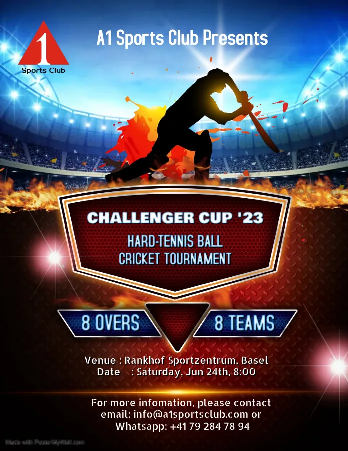 Poster of the A1 Challenger Cup 2023